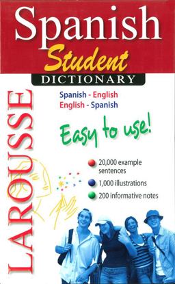 Larousse Student Dictionary Spanish-English/English-Spanish  9782035410146 Front Cover