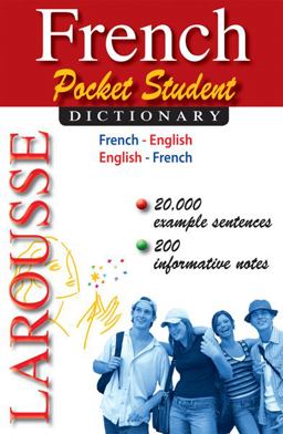 Larousse Pocket Student Dictionary French-English/English-French  9782035410405 Front Cover