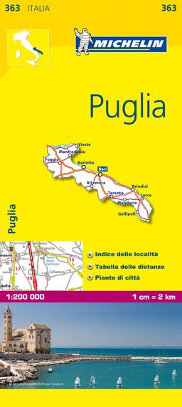 Mapa Local Puglia  9782067126725 Front Cover