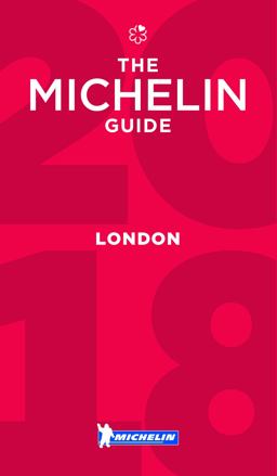 MICHELIN GUIDE LONDON 2018 44th 9782067220911 Front Cover