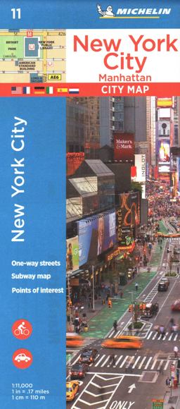 Plano New York City, Manhattan  9782067228870 Front Cover