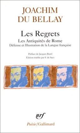 Regrets, Les Antiquites de Rome, Defense et Illustration, Etc. 1st 9782070321476 Front Cover