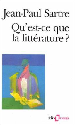 Qu'est-ce Que la Litterature?  9782070323067 Front Cover