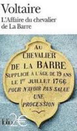 Affaire du Chev de la Ba