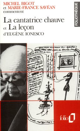 LA CANTATRICE CHAUVE/LA LECON 1st 9782070383474 Front Cover