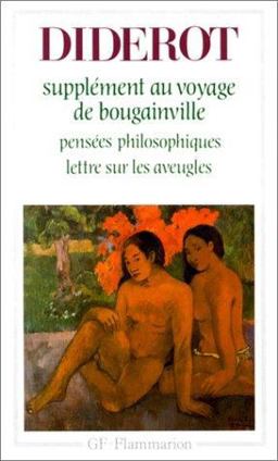 Pensees Philosophiques / Lettre Sur les Aveugles / Supplement au Voyage