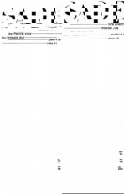 Histoire de Juliette ou les Prosperites du Vice