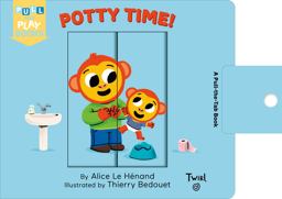 Potty Time A Pull-The-Tab Book  9782745995476 Front Cover