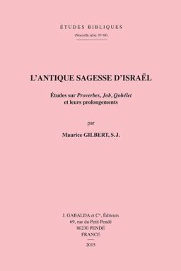 L' Antique Sagesse d'Israël