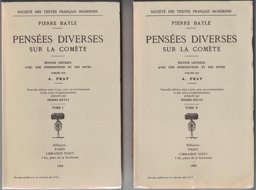 Pensées Diverses Sur la Comète