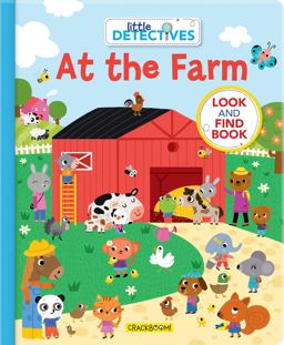 Little Detectives at the Farm  9782924786567 Front Cover