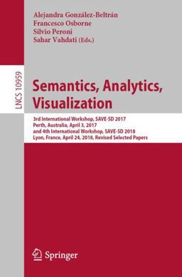 Semantics, Analytics, Visualization Semantics, Analytics, Visualization