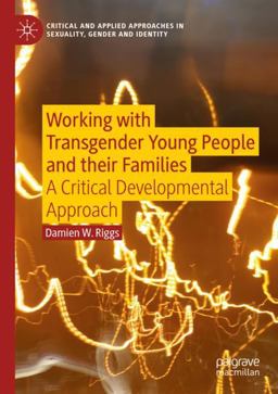 Working with Transgender Young People and Their Families  9783030142308 Front Cover