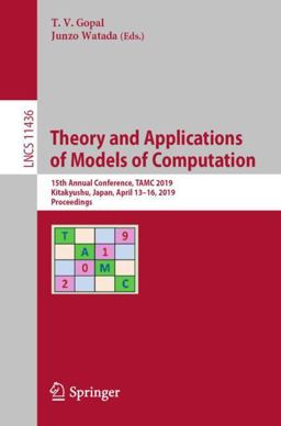 Theory and Applications of Models of Computation