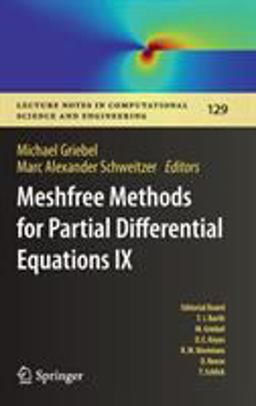 Meshfree Methods for Partial Differential Equations IX