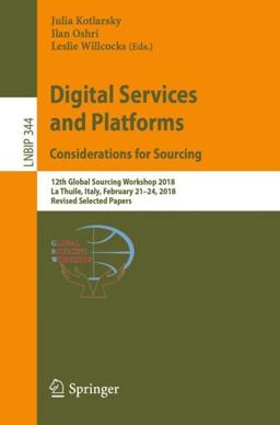 Digital Services and Platforms. Considerations for Sourcing Digital Services and Platforms. Considerations for Sourcing