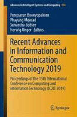 Recent Advances in Information and Communication Technology 2019