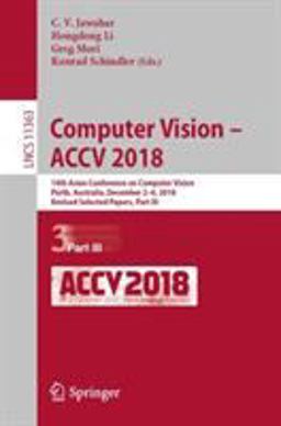 Computer Vision - ACCV 2018
