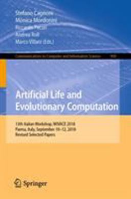 Artificial Life and Evolutionary Computation Artificial Life and Evolutionary Computation