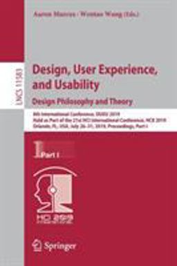 Design, User Experience, and Usability. Design Philosophy and Theory