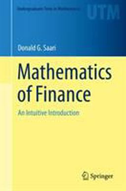 Mathematics of Finance An Intuitive Introduction  9783030254421 Front Cover