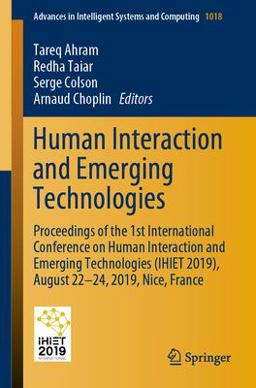 Human Interaction and Emerging Technologies Human Interaction and Emerging Technologies