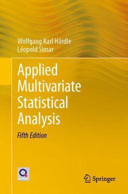 Applied Multivariate Statistical Analysis 5th 9783030260057 Front Cover
