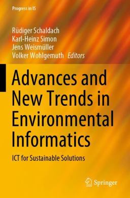 Advances and New Trends in Environmental Informatics
