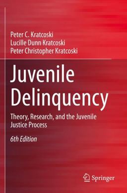 Juvenile Delinquency 6th 9783030314545 Front Cover