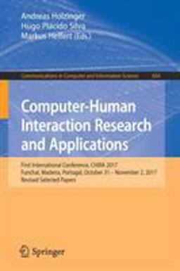 Computer-Human Interaction Research and Applications