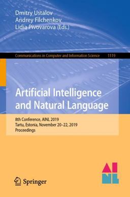 Artificial Intelligence and Natural Language Artificial Intelligence and Natural Language