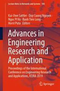 Advances in Engineering Research and Application