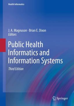 Public Health Informatics and Information Systems 3rd 9783030412142 Front Cover