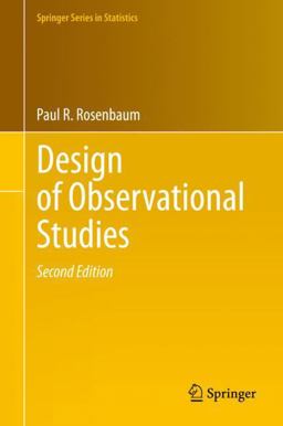 Design of Observational Studies 2nd 9783030464042 Front Cover