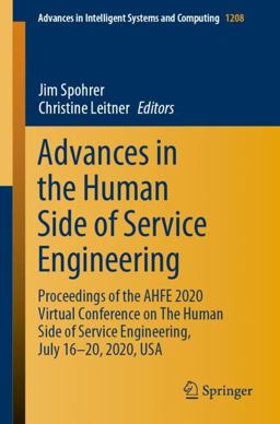 Advances in the Human Side of Service Engineering
