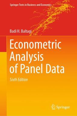 Econometric Analysis of Panel Data 6th 9783030539528 Front Cover