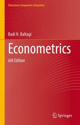 Econometrics 6th 9783030801489 Front Cover