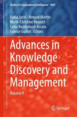 Advances in Knowledge Discovery and Management Advances in Knowledge Discovery and Management