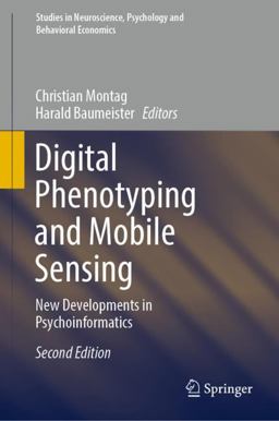 Digital Phenotyping and Mobile Sensing New Developments in Psychoinformatics 2nd 2022 9783030985455 Front Cover