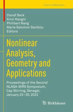 Nonlinear Analysis, Geometry and Applications Nonlinear Analysis, Geometry and Applications