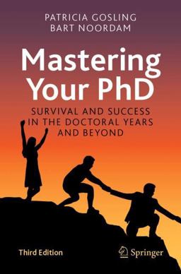 Mastering Your PhD Survival and Success in the Doctoral Years and Beyond 3rd 9783031114168 Front Cover