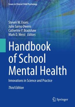 Handbook of School Mental Health Innovations in Science and Practice 3rd 9783031200052 Front Cover