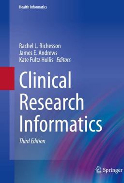 Clinical Research Informatics 3rd 9783031271724 Front Cover