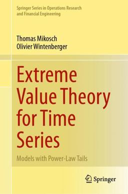Extreme Value Theory for Time Series Extreme Value Theory for Time Series
