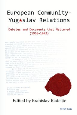 European Community - Yugoslav Relations