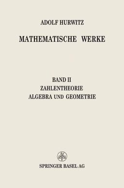 Mathematische Werke Mathematische Werke