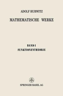 Mathematische Werke