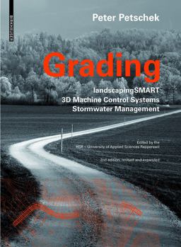 Grading LandscapingSMART. 3D-Machine Control Systems. Stormwater Management 2nd 9783038215080 Front Cover