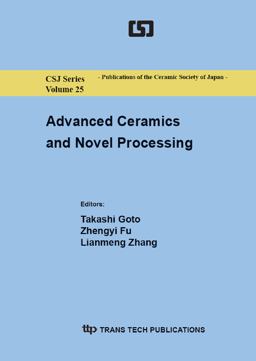 Advanced Ceramics and Novel Processing