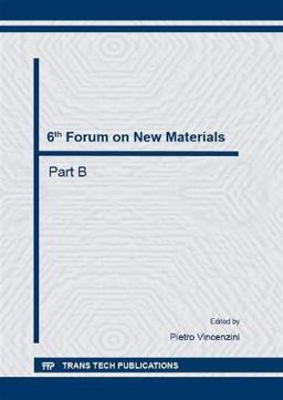 6th Forum on New Materials - Part B